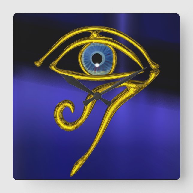 RELOJ CUADRADO TALISMAN AZUL (Anverso)