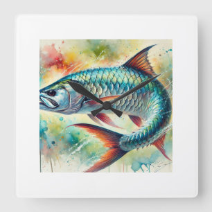 Reloj Cuadrado Tarpon Elegance 280824AREF108 - Watercolor