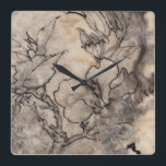 Reloj Cuadrado Tattooed Floral I<br><div class="desc">Floral</div>