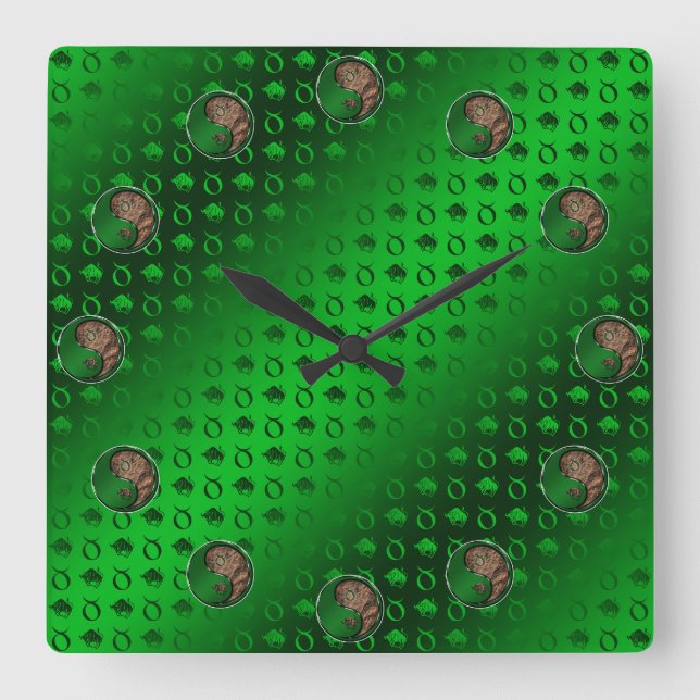 Reloj Cuadrado Tauro el Toro (Anverso)