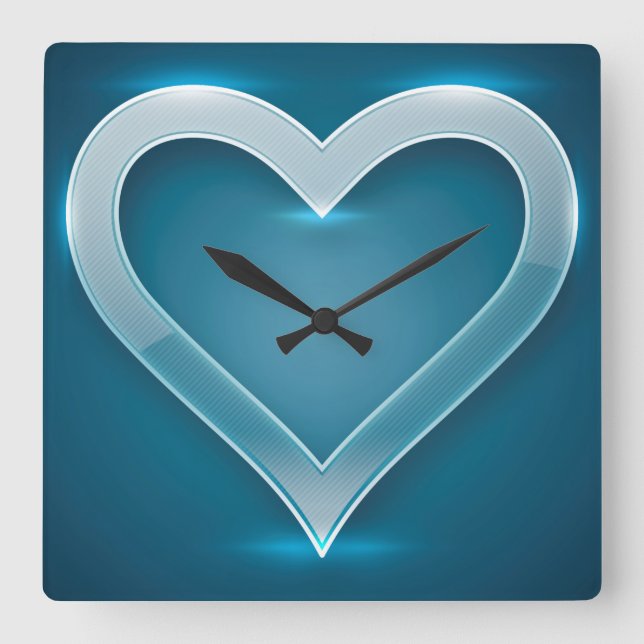 Reloj Cuadrado Tech Design Square Wall Clock (Anverso)