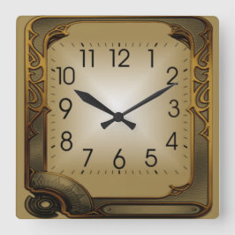 Reloj Cuadrado Tecnología