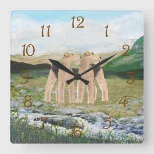 Reloj Cuadrado Terriers en Irlanda