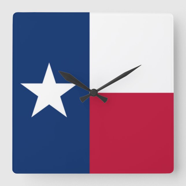 Reloj Cuadrado Texas (Anverso)