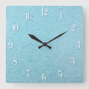 Reloj Cuadrado Textura de piedra