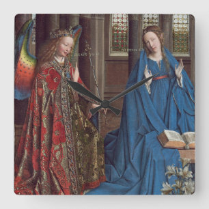 Reloj Cuadrado The Annunciation, c. 1434- 36 (oil on canvas)