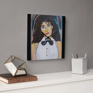 Reloj Cuadrado The Dancer Painting by Alfred Fox