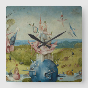 Reloj Cuadrado The Garden of Earthly Delights