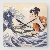 The Great Wave Ukiyoe Collages