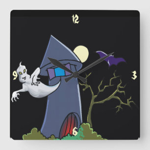 Reloj Cuadrado The Haunted Tree House -