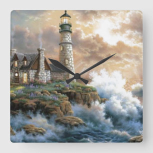 Reloj Cuadrado The Lighthouse