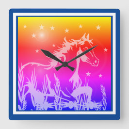 Reloj Cuadrado The little sweet pony,pink