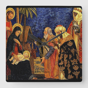 RELOJ CUADRADO THE NATIVITY #5