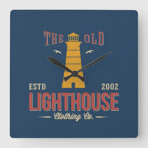 Reloj Cuadrado The Old Lighthouse Clothing Co.