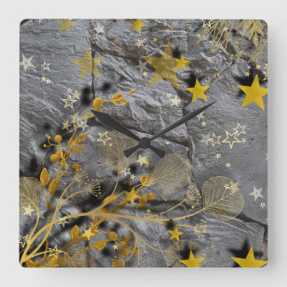Reloj Cuadrado The Stone wall