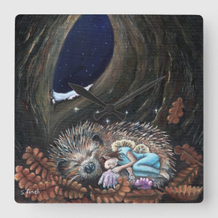 Reloj Cuadrado The Winter Fairy Guardian of Dreams