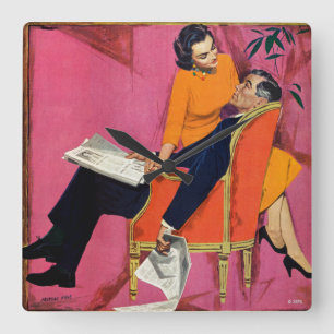 Reloj Cuadrado The Year of Discontent