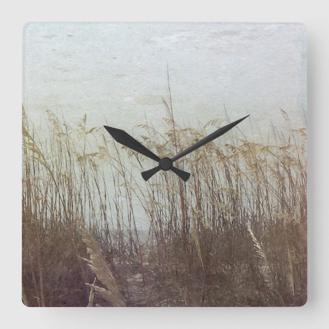 Reloj Cuadrado Through the Dunes II (Anverso)