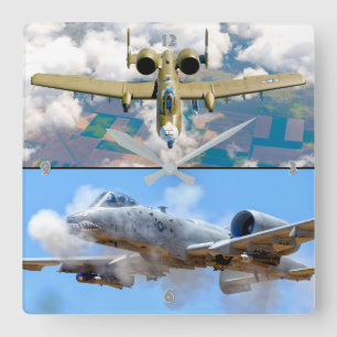 RELOJ CUADRADO THUNDERBOLT II A-10C