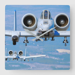 RELOJ CUADRADO THUNDERBOLT II A-10C