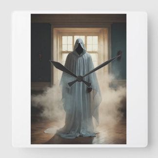 Reloj Cuadrado "Tick-Tock cuenta historias de tiempo"