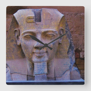 Reloj Cuadrado Tiempo con King Tut