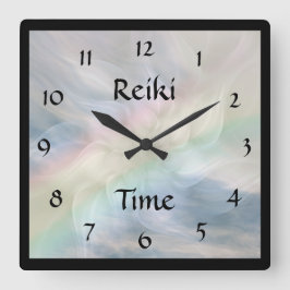 Reloj Cuadrado Tiempo de Reiki