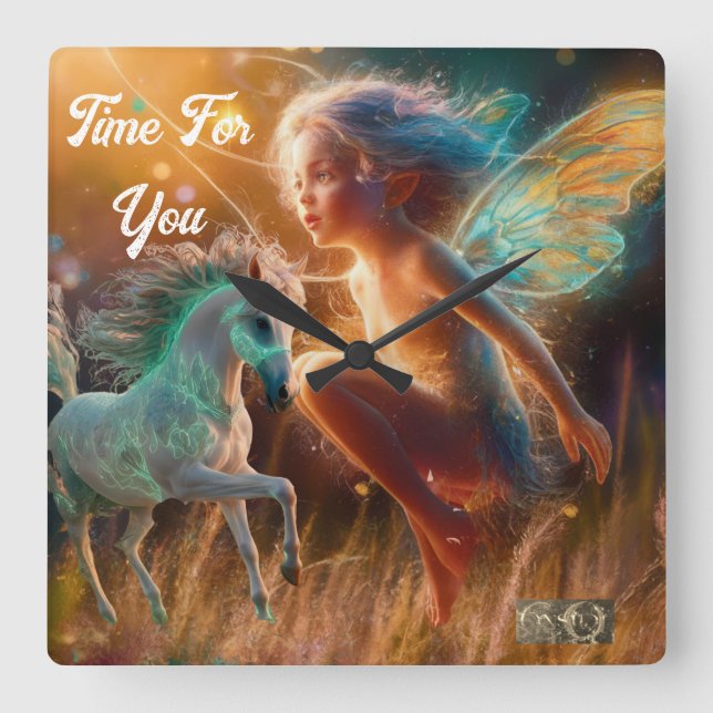 Reloj Cuadrado Tiempo para ti (Anverso)