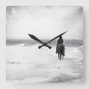 Reloj Cuadrado Tiempos de tormenta -