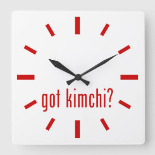 Reloj Cuadrado ¿Tienes kimchi?