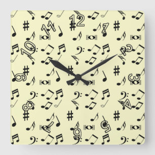 Reloj Cuadrado Tomar nota