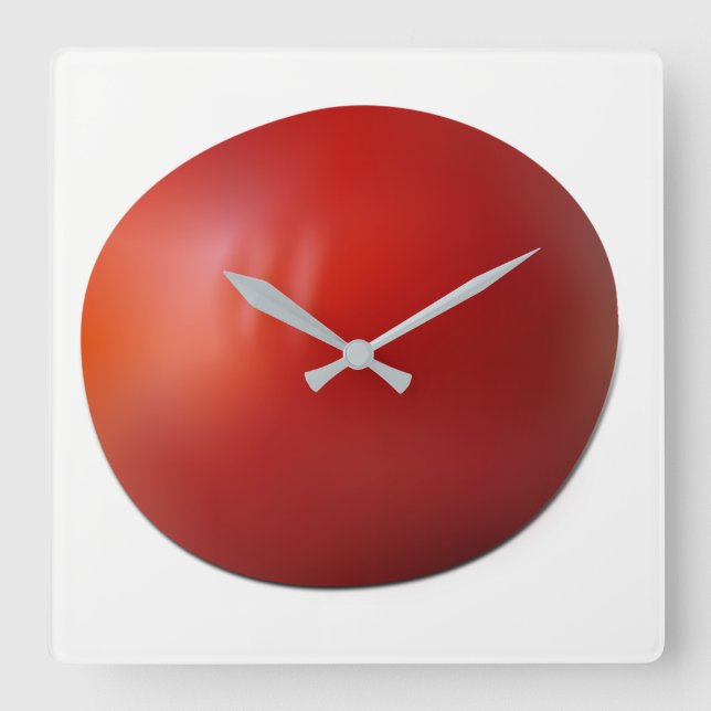 Reloj Cuadrado Tomato (Anverso)