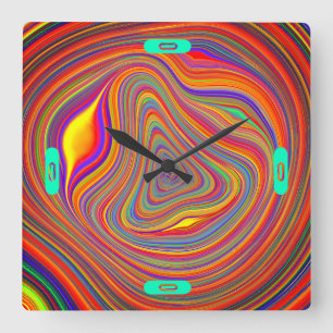 Reloj Cuadrado torpe