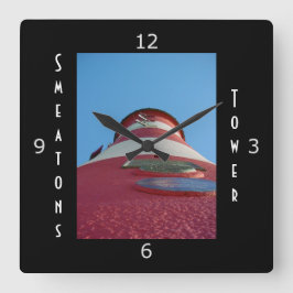 Reloj Cuadrado Torre de Smeaton, casa de Plymouth