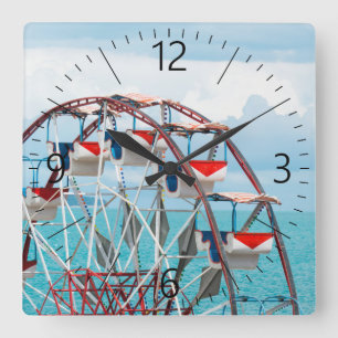 Reloj Cuadrado Torta de ferris