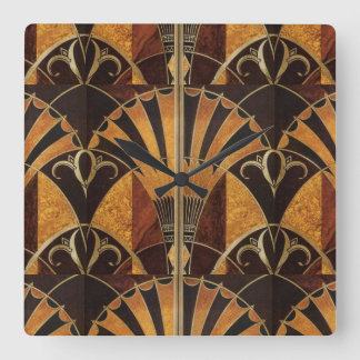 RELOJ CUADRADO TRABAJO INLADO ART DECO