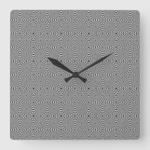Reloj Cuadrado Trabajos de Scrollwork de Estilos Clásicos