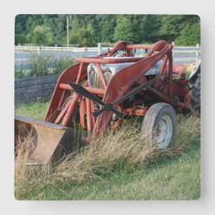 Reloj Cuadrado tractor