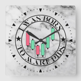 Reloj Cuadrado Trade Design | Bullish pattern | Marble