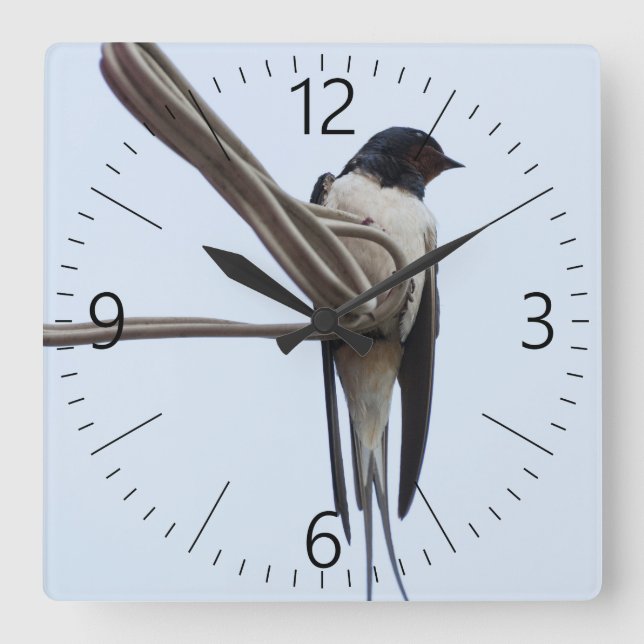 Reloj Cuadrado Tragar (Anverso)