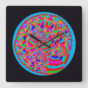 Reloj Cuadrado Trance mágico
