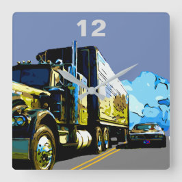 RELOJ CUADRADO TRANS AM DE 1977