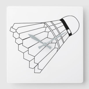 Reloj Cuadrado Transbordador Badminton