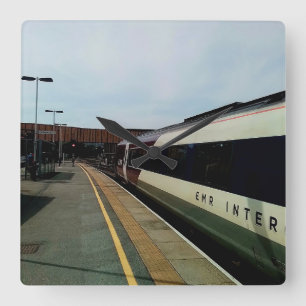 Reloj Cuadrado Tren de estilo vintage