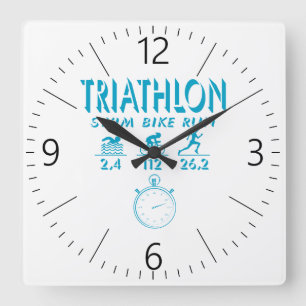 Reloj Cuadrado Triathlon