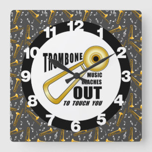 Reloj Cuadrado Trombone Touch