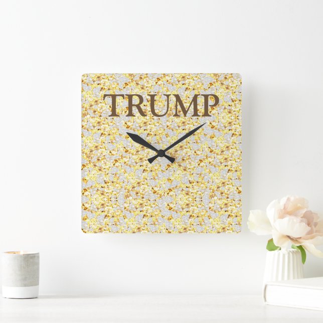 RELOJ CUADRADO TRUMP (Hogar)