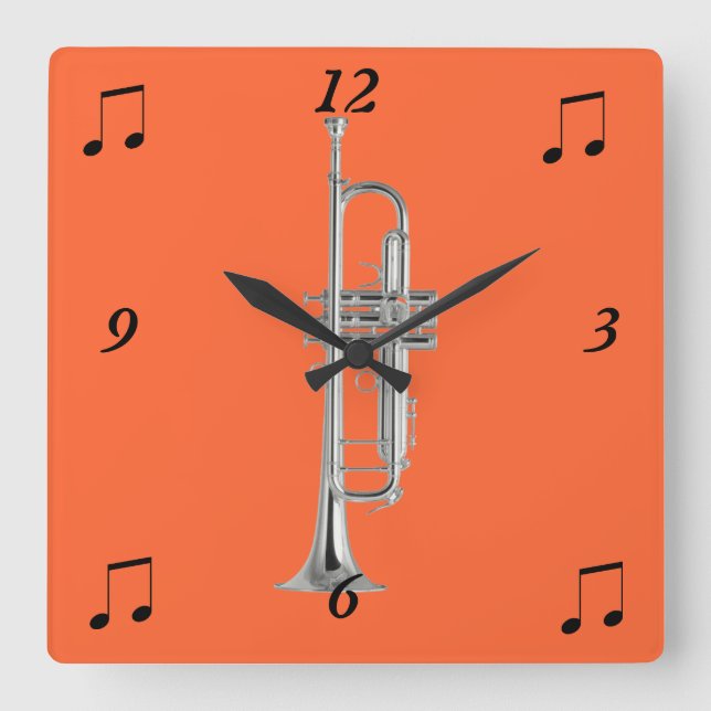 Reloj Cuadrado Trump Wall Clock (Anverso)