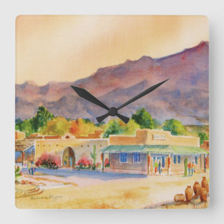 Reloj Cuadrado Tubac, Founded 1752 Acrylic Wall Clock