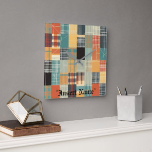 Reloj Cuadrado Tuiteo incansable